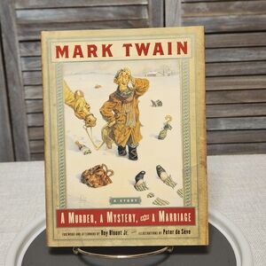 🔥 A Murder, a Mystery, and a Marriage  Hardcover Book By Mark Twain